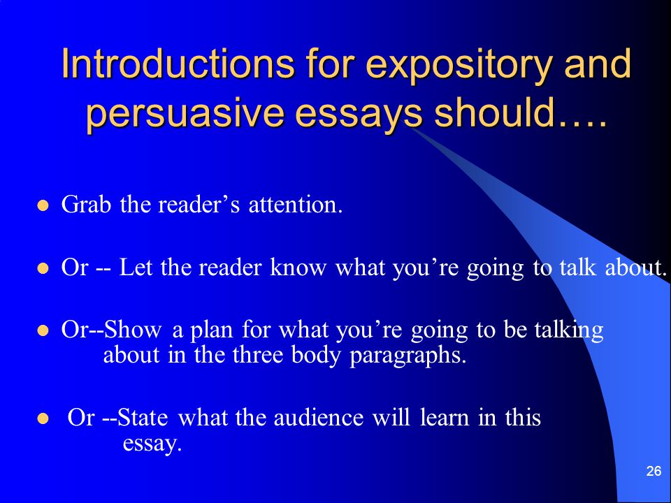 What Differentiates an Expository Essay From a Persuasive Essay?